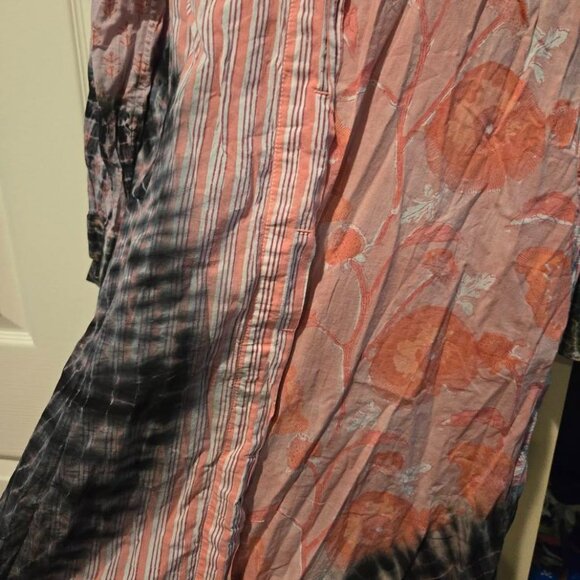V. De. Vinster Patchwork Tie and Dye Dress Size Medium - Picture 7 of 16